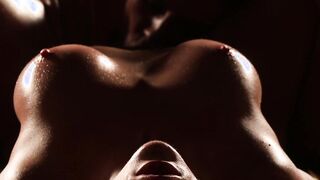 Lesbians enjoy lustful licking session and erotic massage