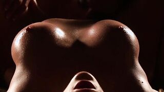 Lesbians enjoy lustful licking session and erotic massage