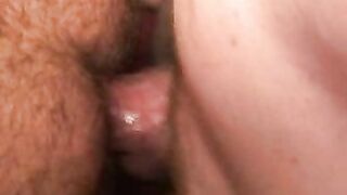 Old amateurs give blowjob to each other and try out bareback