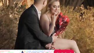 Blake Blossom fucks a perfect fucking stranger on Valentine's Day
