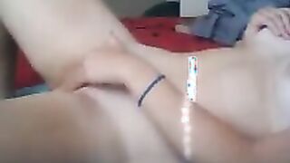 Stepsister loves to masturbate alone for you