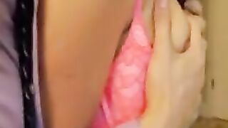 London Keyes fucking in the bed with her innie twat