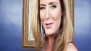 Sheena Shaw fucking in the living room with her small boobies