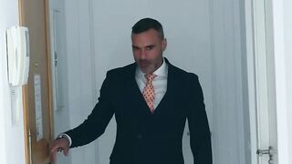 Only wore this suit so he can rip it off and ass pound me