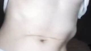 Naughty Babe fingering pussy upclose on cam