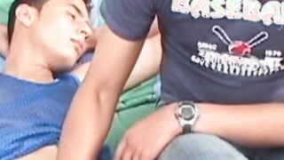Young latinos swap head before fucking hard to cum