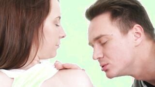 19yo redhead creampied after passionate dicking