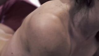 Petite brunette TS Korra Del Rio tight ass stretched wide