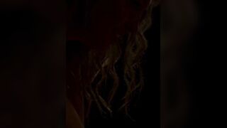 Lustful couple practices slow making out before sensual sex