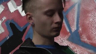 Twinkie blondie gets a piece of tight ass for his big cock