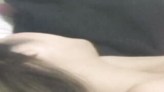 Pretty Japanese babe secretly recorded masturbating