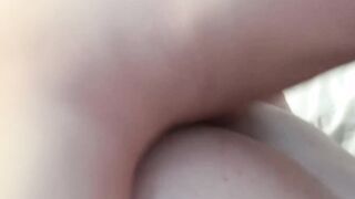 Twinks indulge in passionate bareback blowjob and creampie