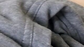 Chainsmoker twink makes a mess by spilling his cum
