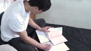 Kinky latino Ferdinand barebacked by young big cock
