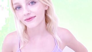 Kate gets big cock in tight teenie pussy