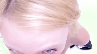 Kate gets big cock in tight teenie pussy