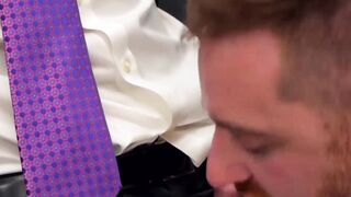 Whiskery financial specialist hunk destroying some close butt