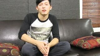 Gorgeous indirect access desperado strokes his dick and cumshots