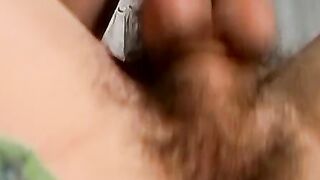 Straight twinks masturbate together and cum on themselves