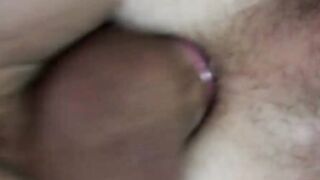 Underwear lovers started kissing and fucking in the kitchen