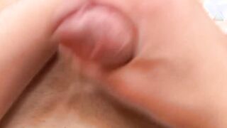 Nice jerk off and fingering session for a small Latino twink