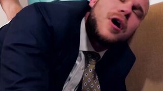 Hung barkeep fucking tasteful youthful money manager