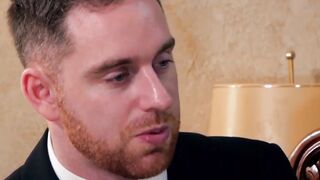Tasteful finance managers make it happen with dick in ass