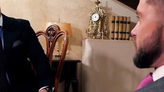Tasteful finance managers make it happen with dick in ass