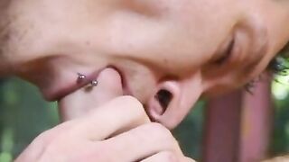 Naughty twink Seth anally railled after passionate blowjob