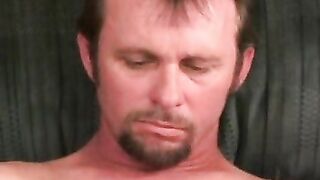 Real mature amateur tugging off until he empties his balls