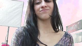 Fucking Long legged Latina amateur on casting