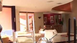 Mature blonde fingers her stepdaughter to form a bond