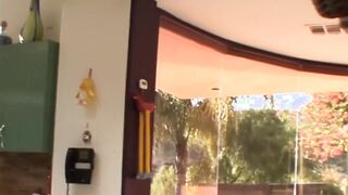Mature blonde fingers her stepdaughter to form a bond