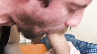 Straight Latino dude gets two cocks in double penetration