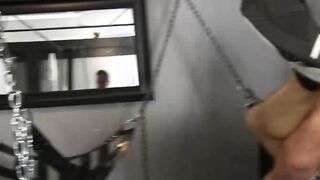 Daddies spilling cum after a BDSM group raw ass banging