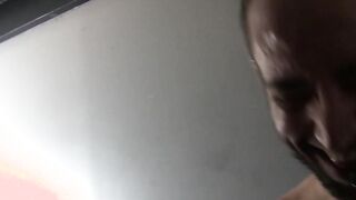 Daddies spilling cum after a BDSM group raw ass banging