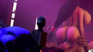 Huge Tits 3D MILF Rides HARDCORE