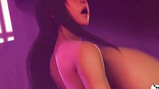 Huge Tits 3D MILF Rides HARDCORE