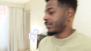 Surprise BBC foursome with hot blondes at a hotel room