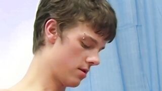 Thin twink Corey Clark abused by unusual Latino Holy messenger Kelly