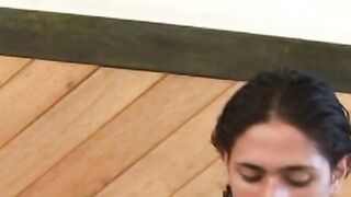 Couple of twinks of Latino descent participate in raw anal
