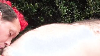 Hunks and Cameron Nelson and Pocket Cub do foreplay then sex