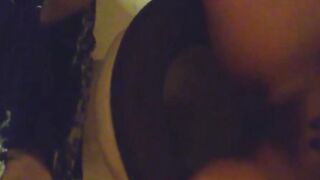Young Japanese beauty records herself pissing