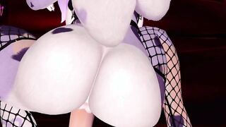 Furry Girl Uses  Fuck Machine & CUMS (VR VTuber) Hoe 2