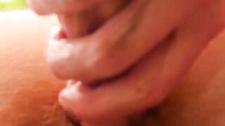 Charming redhead twink Elijah Youthful gives back rub and crude dick