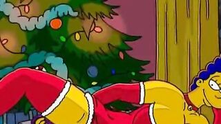 New Year 2024 and Xmas famous toons