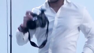 Tasteful model ass banged by ripped picture taker