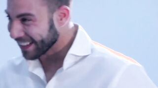 Tasteful model ass banged by ripped picture taker
