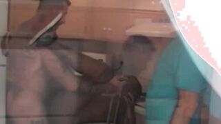 Black gay sucks daddies cock and bends over for dicking down