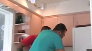 Black gay sucks daddies cock and bends over for dicking down